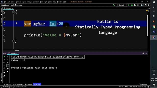 Type Inference in Kotlin | What is Type Inference | Hindi | Ashish Bendale смотреть онлайн