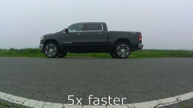 2020 RAM 1500 V8 5.7 HEMI: Engine sound, acceleration, POV, air suspension, ... смотреть онлайн