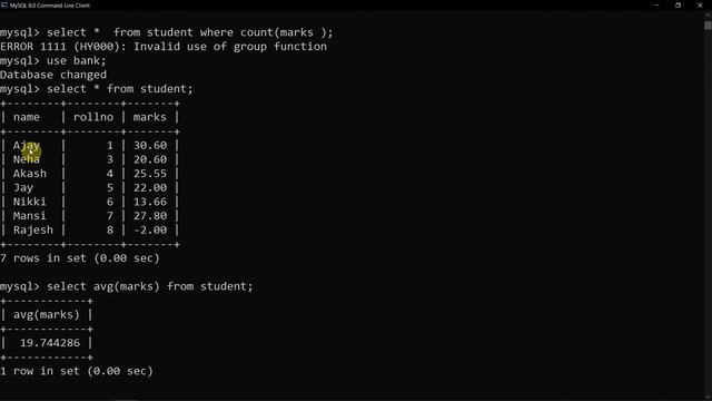 #25 | SQL Queries | Aggregate Functions | SQL Tutorial for Beginners | EasyClick смотреть онлайн
