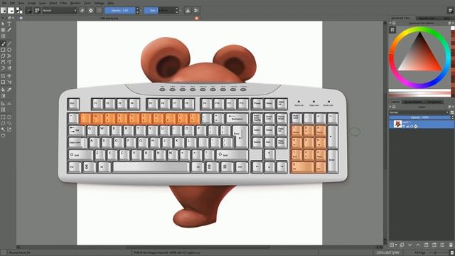 Navigation on the canvas in Krita смотреть онлайн