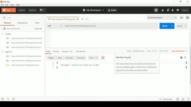 ASP.NET Web API Exception Handling, HTTP Status Code and HTTP Response Message Implementation смотреть онлайн