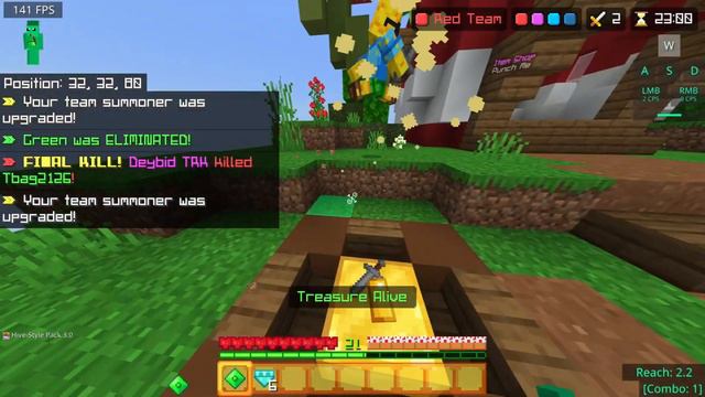 Hive Texture Pack!?! | (Skywars, Bedwars) MCPE смотреть онлайн