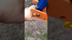 Кран на навеску трактора.