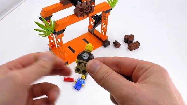 LEGO 60342 The Shark Attack Stunt Challenge Лего Пираты 60342 смотреть онлайн