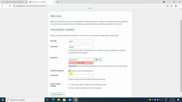 Install WordPress, multiple WordPress, and network WordPress with Wamp Server on local PC - смотреть онлайн