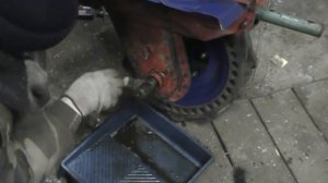 ЛУЧ МБ - 1  замена сальников редуктора