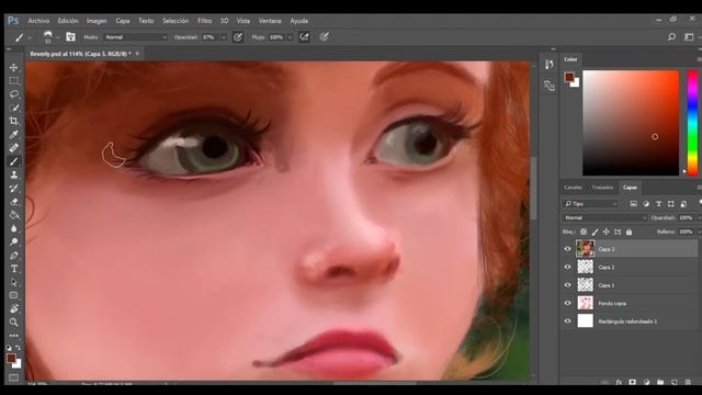 Speedpaint Beverly Marsh [IT 2017] | Photoshop Wacom by Liss Lili смотреть онлайн