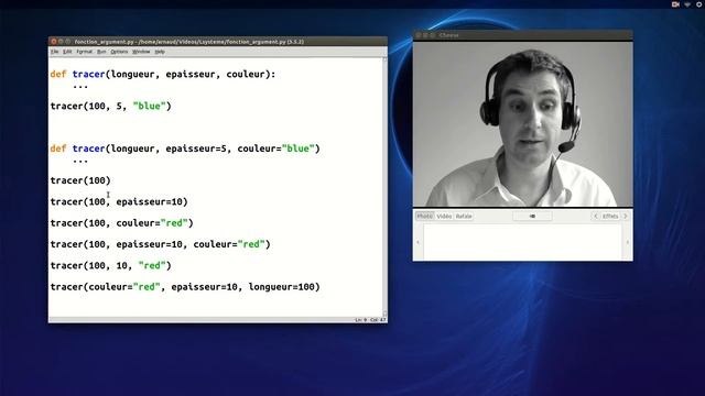 [Python] Arguments optionnels смотреть онлайн