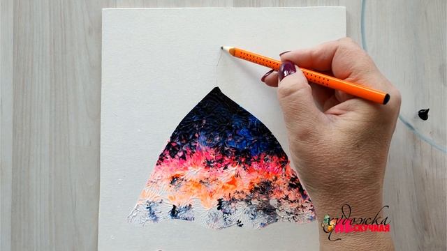С чего начать рисовать акриловыми красками. смотреть онлайн