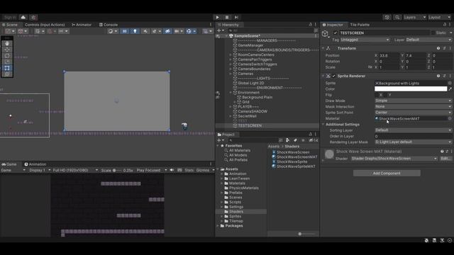Shockwave in Unity - How to make a shockWave Shader (2D Renderer | Unity Tutorial) смотреть онлайн