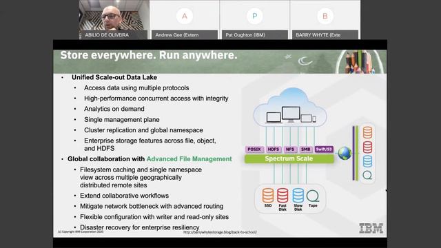 Managing Exabytes of data with IBM Spectrum Storage смотреть онлайн