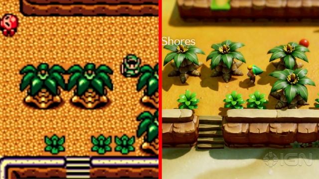 The Legend of Zelda: Link's Awakening Graphics Comparison (1993 vs. 2019) смотреть онлайн