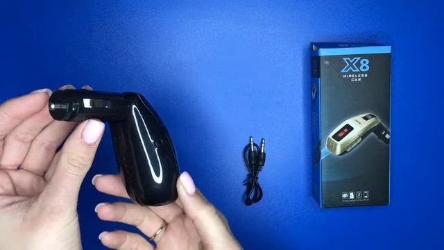 Автомобильный FM-модулятор X8 Bluetooth смотреть онлайн
