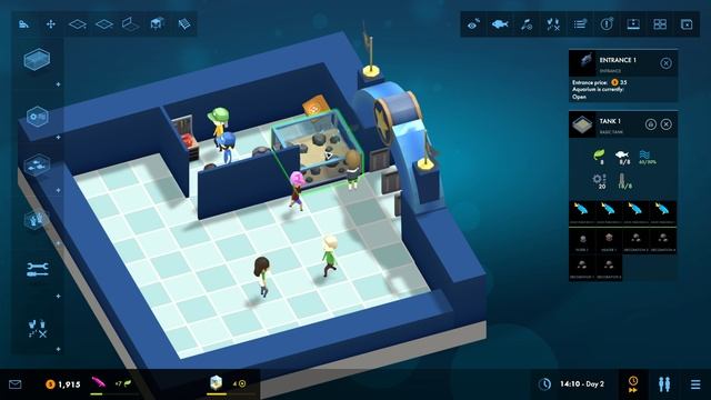 Megaquarium , First Look, Starting My Aquarium Empire Part 1 смотреть онлайн