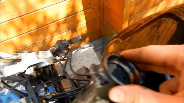 Замена подшипников рулевой колонки Honda CB 400 смотреть онлайн