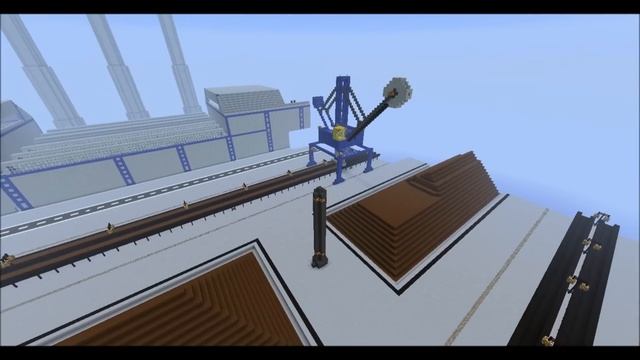 Minecraft Port and Cargo ship (Cargo ship at port) смотреть онлайн