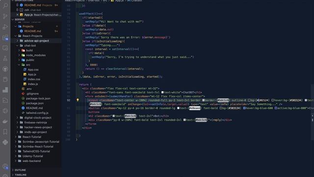 React Project - ChatBot App смотреть онлайн