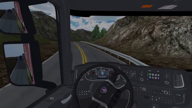 Scania R730 V8. Везём Кока-Колу. Proton Bus Simulator смотреть онлайн
