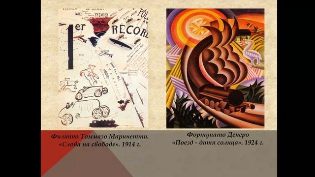 Становление советского искусства. Футуризм.