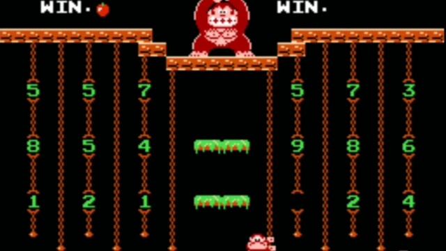 Donkey Kong Jr. Math Nes Version Full Game смотреть онлайн