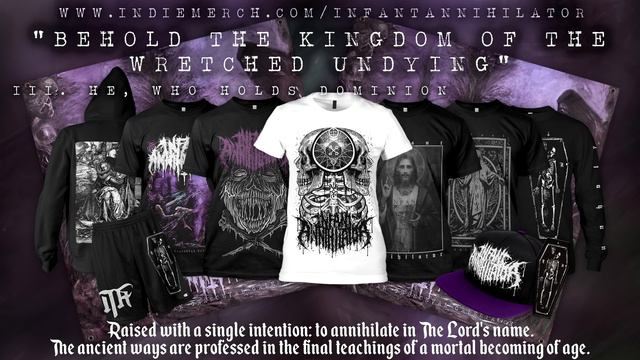 Infant Annihilator - The Elysian Grandeval Galèriarch [OFFICIAL ALBUM STREAM W/ LYRICS] смотреть онлайн