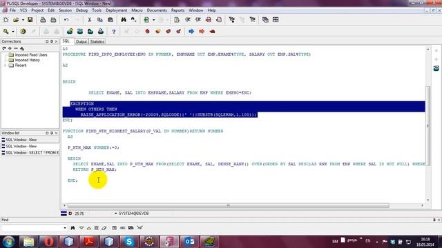 PL - SQL - 43 - PACKAGES EXAMPLE смотреть онлайн