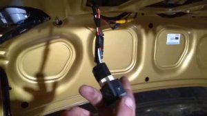 Ланос установка камеры заднего вида