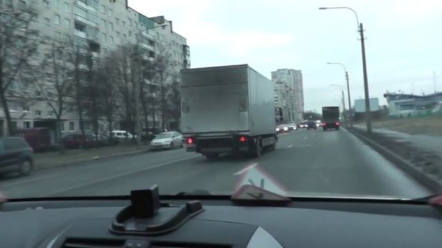 Работа педалей на автомате. смотреть онлайн