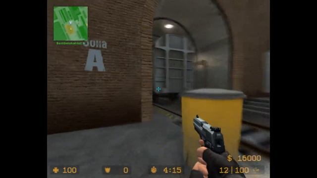 counter strike global offensive De_train (Css смотреть онлайн