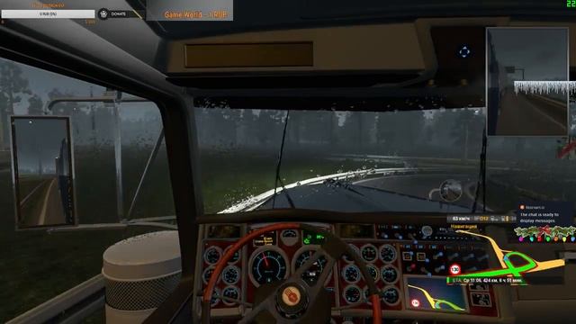 Играем в Euro Truck Simulator 2 карта RUS MAP+южный регион #7 СТРИМ смотреть онлайн