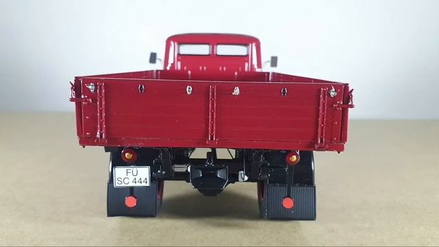 Mercedes-Benz L322 1966 Schuco 1/18 scale model truck смотреть онлайн