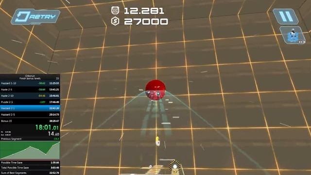 Orborun Bonus Levels Speedruns 35:59