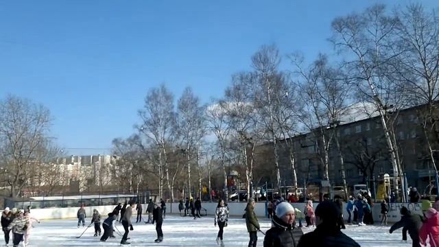 Хоккейная коробка во Владивостоке. смотреть онлайн