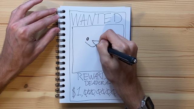 Drawing Stuart Little's Wanted Poster смотреть онлайн