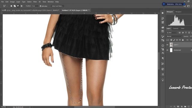 Photoshop Manipulation Tutorial - Photo Manipulation - Fixing Image / PNG File