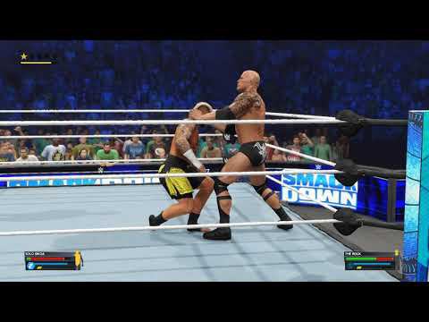 WWE2K23 Solo Sikoa vs The Rock смотреть онлайн