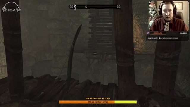 Хитрит зеленый Довакин // Аргонианин больше не вампир! [#skyrim season 26 episode 3] смотреть онлайн