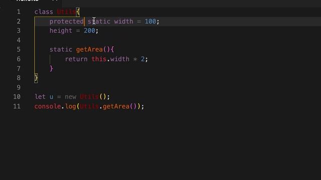 TypeScript tutorial 15: static in TypeScript | How to use static property in TypeScript смотреть онлайн