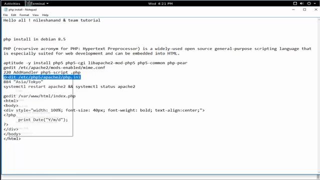 php install in debian 8.5 смотреть онлайн