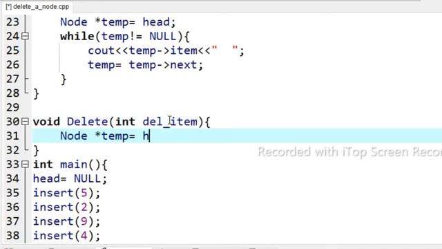 how to delete a node form single linked list смотреть онлайн