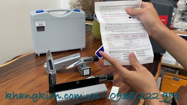 Khúc xạ kế đo độ ngọt ATAGO MASTER-93H (45.0 - 93.0% Brix) смотреть онлайн