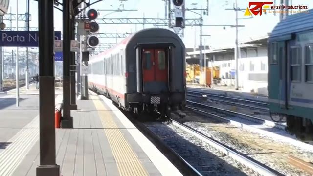 Circolazione dei treni della stazione di Verona Porta Nuova смотреть онлайн