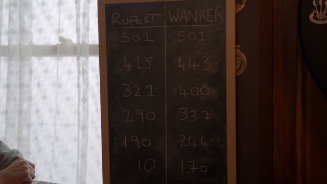 Ted Lasso. Dart Game