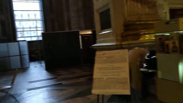 видео экскурсия по исакиевскому собору в Петербурге 25.09.2022 смотреть онлайн