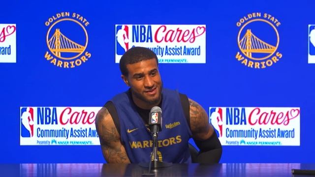 Warriors Talk | Gary Payton II on Winning the NBA Community Assist Award смотреть онлайн