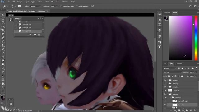Dragon Nest - Procces editing simple image смотреть онлайн