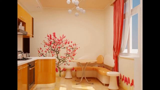 Современная, яркая кухня смотреть онлайн