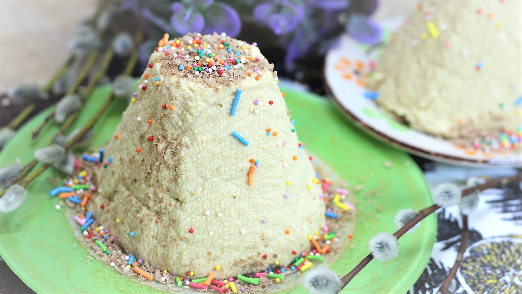 Творожная пасха с вареной сгущенкой?Приятного просмотра. смотреть онлайн