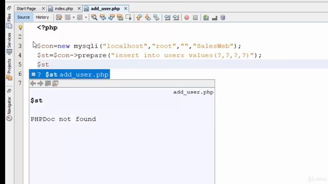 034 PHP Registration file смотреть онлайн