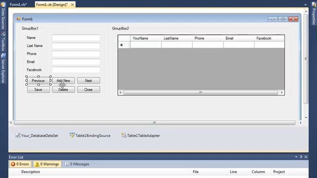 Programming in Visual Basic .Net How to Connect Access Database to VB.NET смотреть онлайн